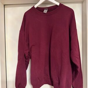 Burgundy Sweatershirt